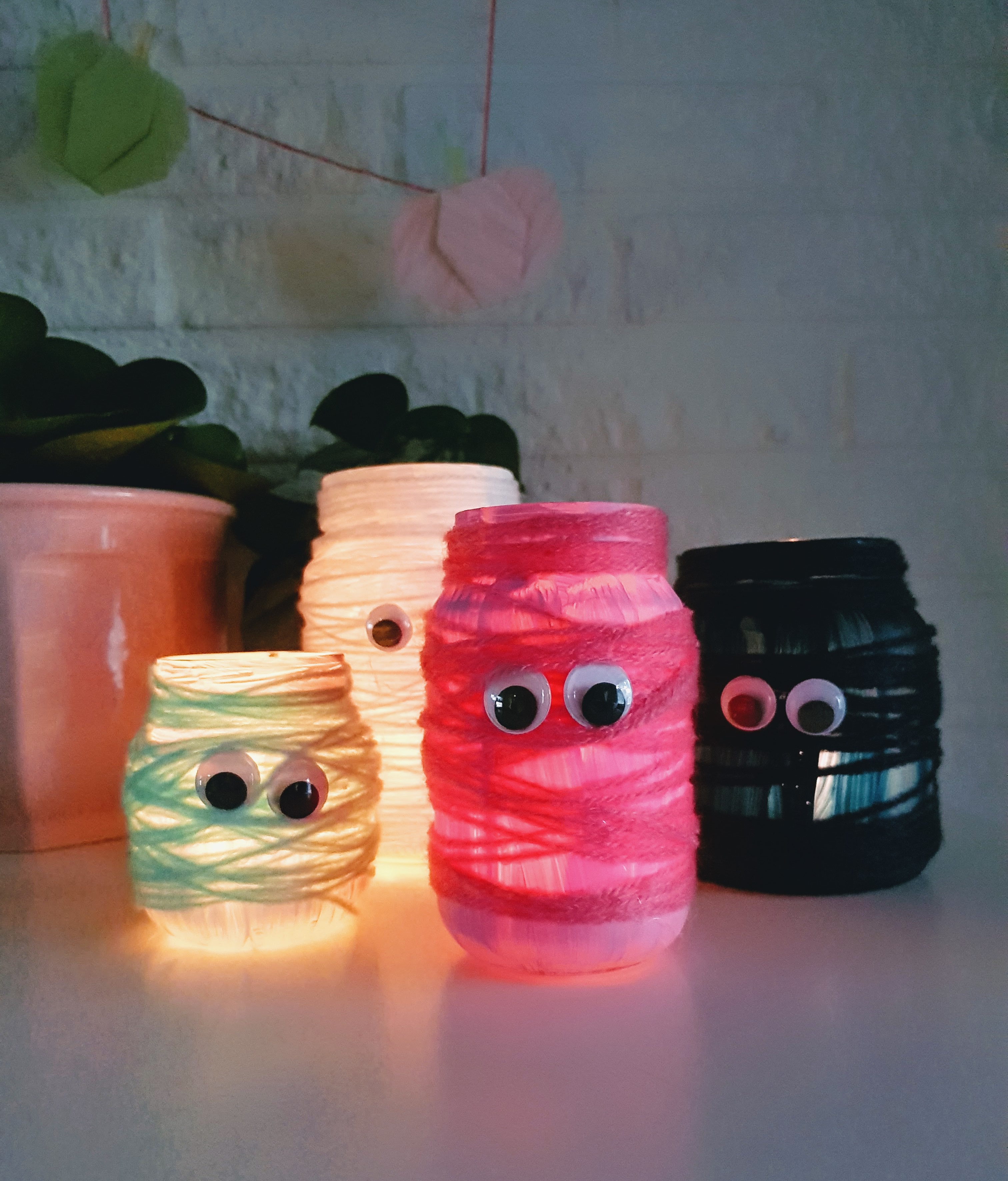 DIY // Mummie sfeerlichtjes
